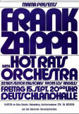 Zappa, Frank - Hot Rats 1972 - Poster Plakat Konzertposter