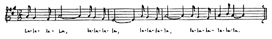 The "Landini" cadence (hook) from "Frogs with Dirty Little Lips"